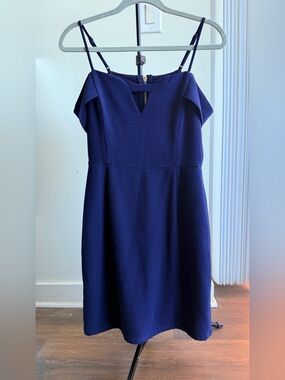 Elegant Navy Cocktail Dress